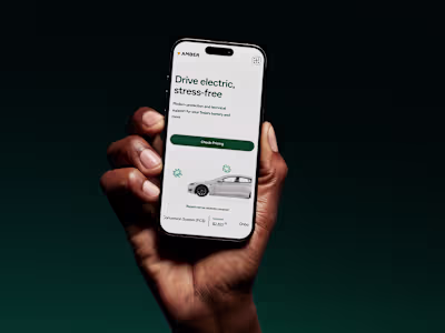 High Converting Landing Page for Get Amber