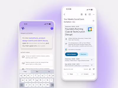 EmptyCouch - AI agent for social planning 