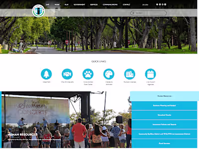 Custom Drupal Website for Local Business