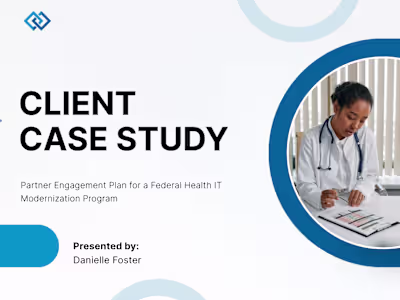 Federal Health IT Program Engagement Strategy