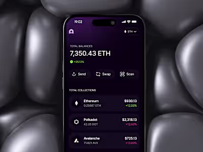 Polma - Crypto Wallet Mobile App