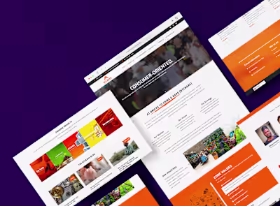 BTCBARS Group Corporate Website Design