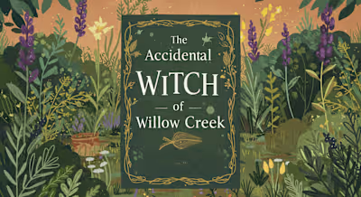 The Accidental Witch of Willow Creek Cover Illustrations
