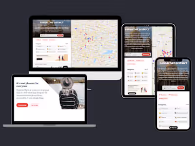 Roamly: Travel Planning App (In Progress)