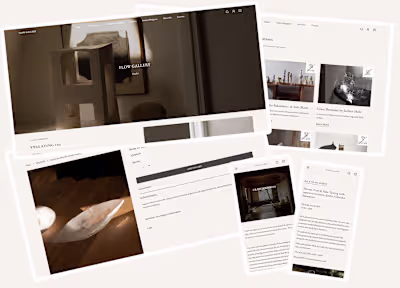 Really happy to see this one go live. Flow Gallery is a refi...