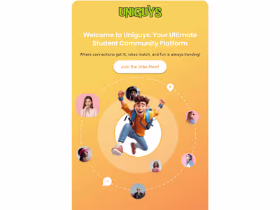 UniGuys App - Student Community and Engagement