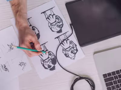 Motion graphic designer, animator, 3D and 2D characters for comm