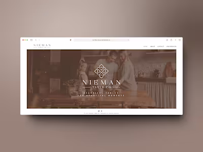 Website: Nieman Table Co.