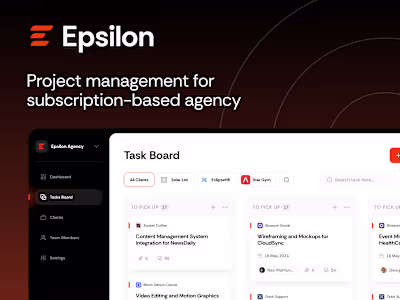 Epsilon — Design of Epsilon's Subscription-Based Agency Platform