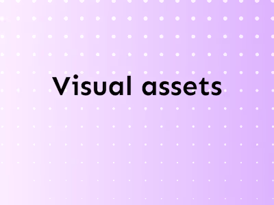 Visual assets for edtech company