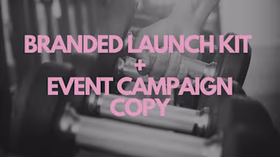 Launch in a Box: Messaging + Promo Assets for an Event