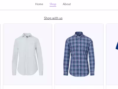 E-app - home Page