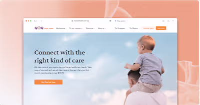 End-to-end design of a US-based Health-tech product