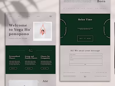 Complete Brand Revamp on Squarespace