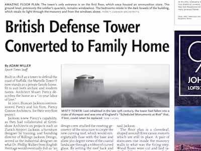 Article for The Epoch Times Real Estate Section