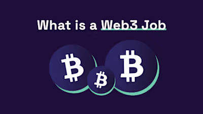 What is a Web3 Job?