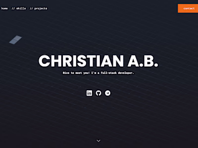 Personal portfolio