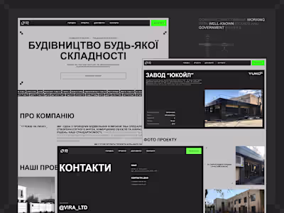 Vira LTD - Building company 