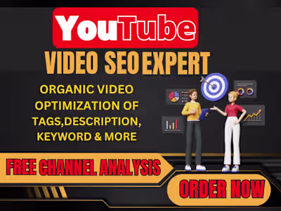 YouTube video SEO Optimization specialist and channel manager