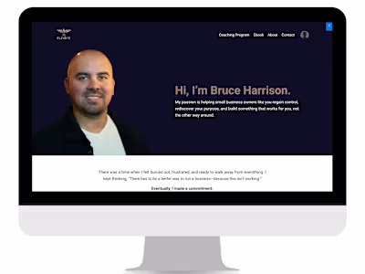 Full Kajabi Website + Sales Page for Coaching Program