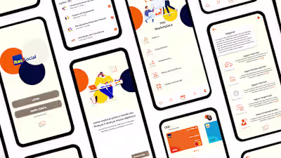 Itáu Social - Banking App/Desktop