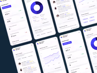 SaaS Review Management Dashboard Revitalization