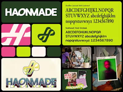 Hi, I’m Noah. Together with my partner, we run Haonmade Stud...