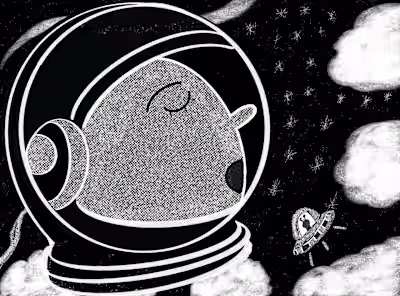 Ebenezer Somado - Be absent-minded | Illustration