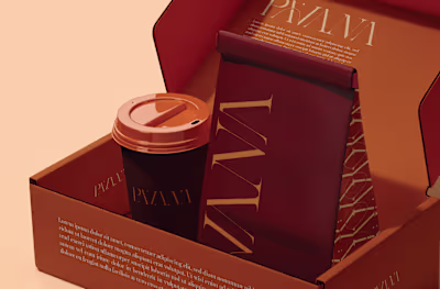 brand identity for "pavana"