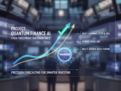 Yahoo stock price prediction using traditional ML & DL.