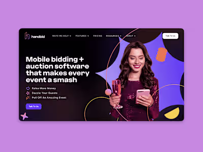 Website | Handbid