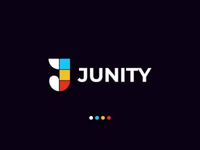 Junity Logo. J Letter Mark