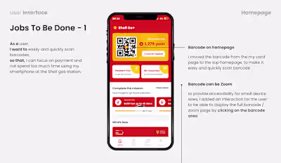 Mobile App Redesign | Shell Asia Mobile App