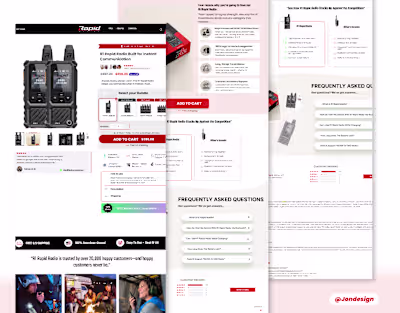 Rapid Raido Product Page