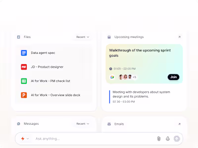 AI Agent Chat UI – Smart, Context-Aware Conversations