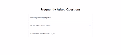 Ready to Paste FAQ Component