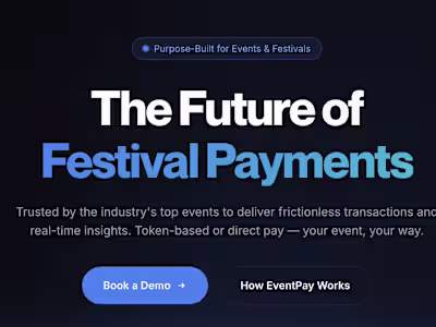 Payment System Architecture for Event Marketplace
