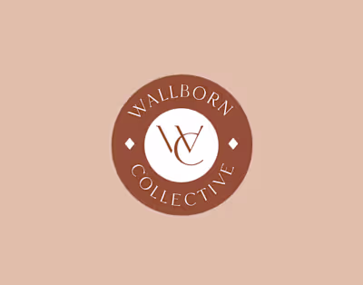 Wallborn Collective Logo Options