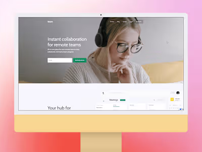 Team App - Instant collaboration for remote teams