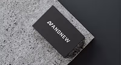 ANDNEW - Brand Identity