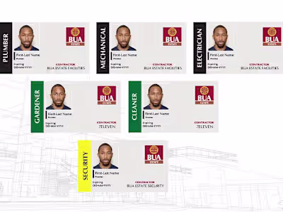 BUA ID CARDS