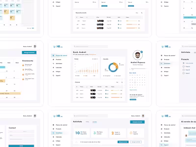 DESIGN // HRme: Human resource management app