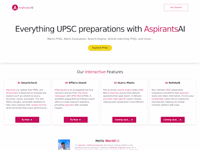 AI Powered Ed-TECH Platform