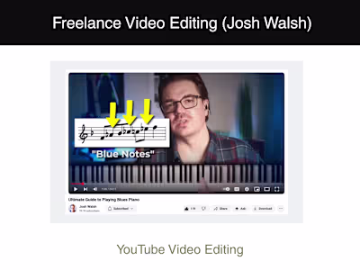 YouTube Video Editing