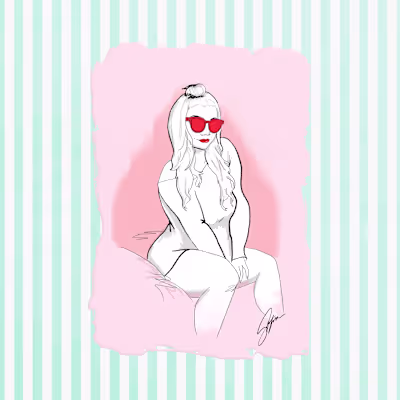 Bubblegum Illustration