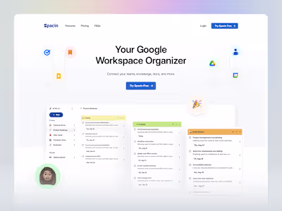 Spacin.co - Landing Page