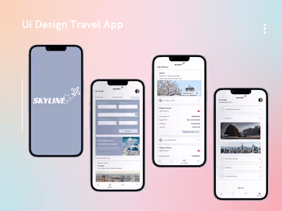 Travel App Ui Design