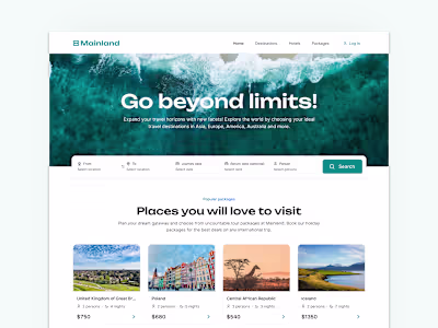 Mainland - Online Travel Aggregator.