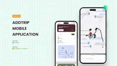 AddTrip Ride hailing concept