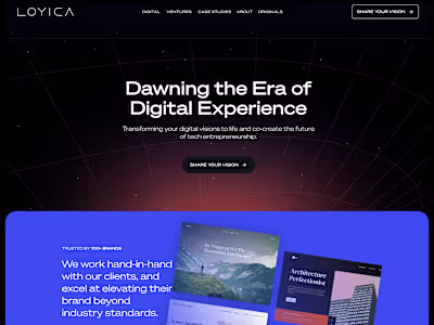 Loyica - Framer Website